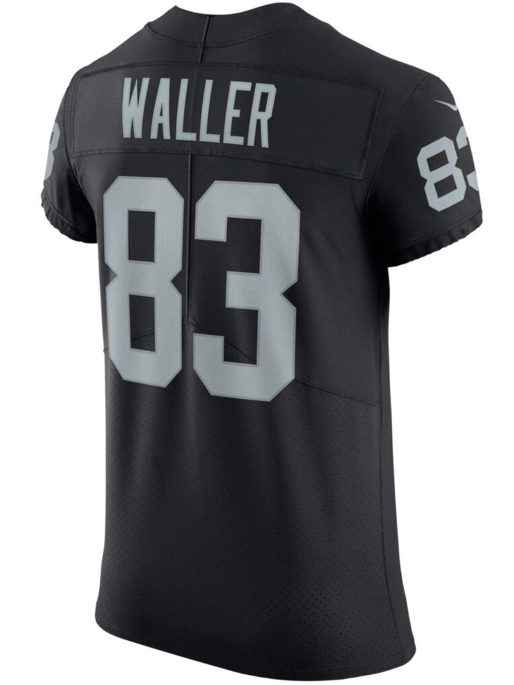 Men's Las Vegas Raiders Darren Waller Nike Black Vapor Elite Jersey
